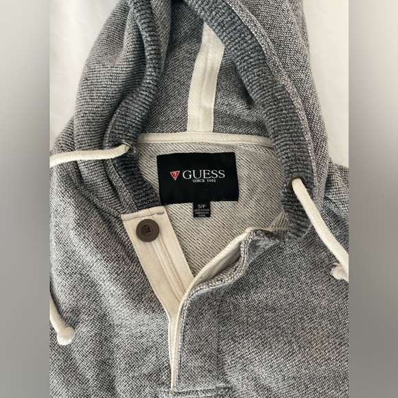 Guess salt and pepper hoodie (small) - Picture 2 of 3